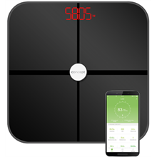 Osobní váha diagnostická 180 kg PERFECT HEALTH, černá VO4011 