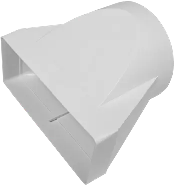 Redukce potrubí hranaté/kulaté 220x90mm pr.150mm IDV6083bc
